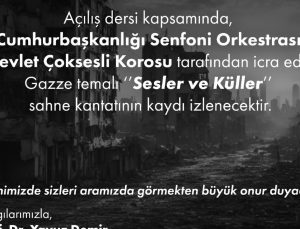 Ankara Bilim Üniversitesi yeni akademik yıla anlamlı bir etkinlikle başlıyor