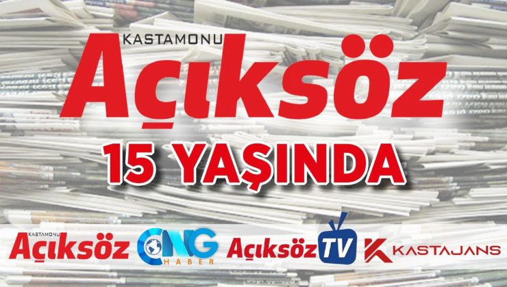 TİMBİR üyesi Açıksöz Gazetesi 15 yaşında