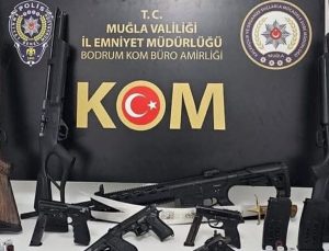Muğla’da ruhsatsız silah operasyonu: 4 tutuklama