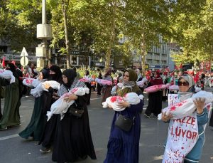 Ankara’da Gazze Kararlılık Yürüyüşü: Yüzbinler Filistin için tek yürek oldu