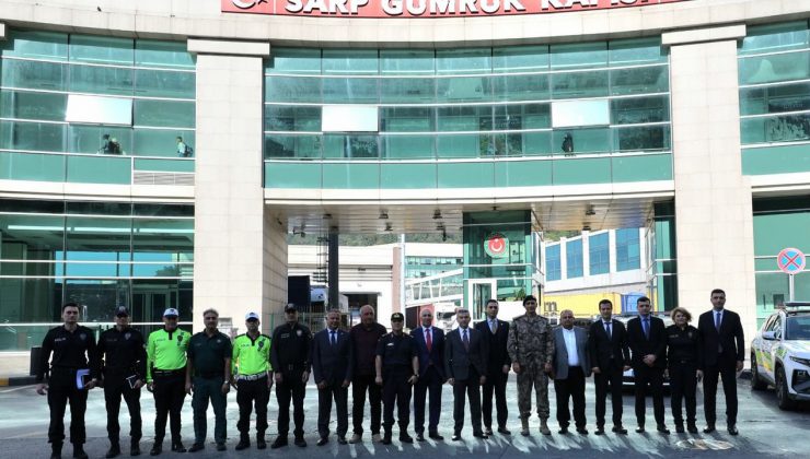 Sarp Sınır Kapısı’ndan yılın 9 ayında yaklaşık 4 milyon yolcu geçiş yaptı