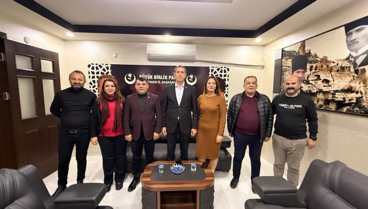 Büyük Birlik Partisi Diyarbakır İl Başkanı Mehmet Çiçek’ten MKYK Üyesi Recep Er’e Teşkilatlanma ve Saha Çalışmaları Ziyareti