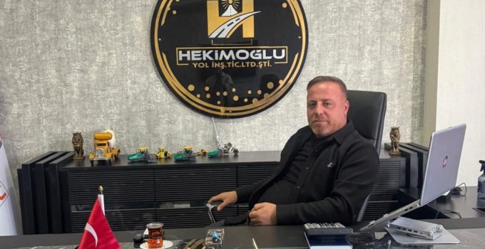 Hekimoğlu Yol İnşaat Firma Sahibi Seyfi Hekimoğlu’ndan Yeni Yıl Mesajı