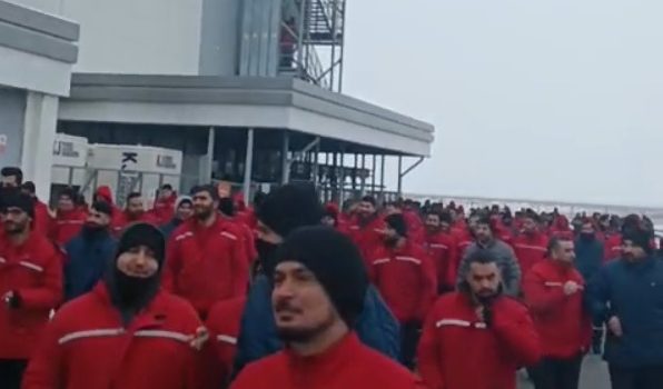 Diyarbakır Migros Deposunda İş Bırakma Eylemi İkinci Gününde