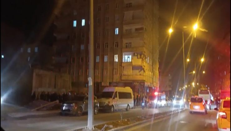 Diyarbakır’da 8 Katlı Bina Tahliye Edildi