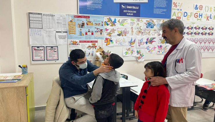 Diyarbakır İl Sağlık Müdürlüğü’nden Öğrencilere Ağız ve Diş Sağlığı Taraması