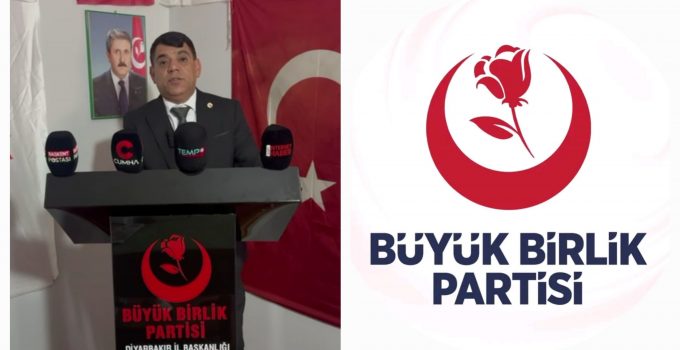 BBP Diyarbakır İl Başkanı Mehmet Çiçek’ten Malatya depremi sonrası geçmiş olsun mesajı