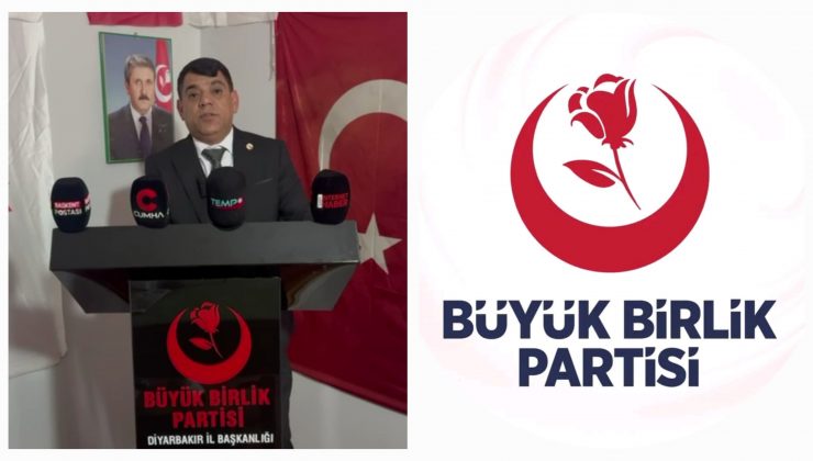 BBP Diyarbakır İl Başkanı Mehmet Çiçek’ten Malatya depremi sonrası geçmiş olsun mesajı