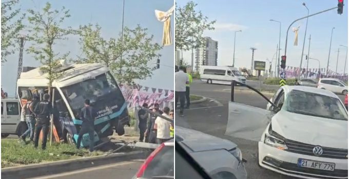 Diyarbakır’da Kaza: 5 Yaralı