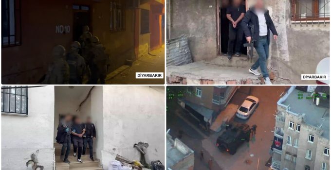 Diyarbakır Merkezli 23 İlde “Torbacı” Operasyonu