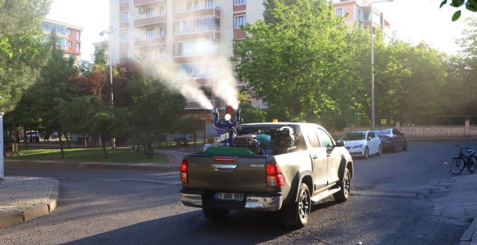 Diyarbakır’da İlaçlama Sezonu Açıldı