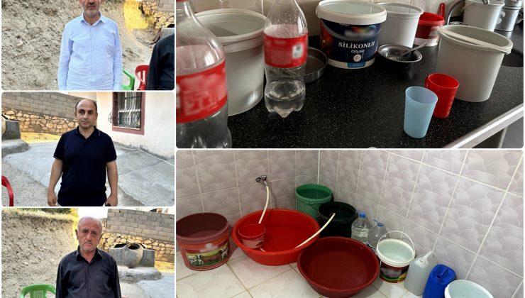 Silvan Konak Mahallesi Sakinleri: “2 Aydır Sularımız Akmıyor, Perişan Durumdayız”