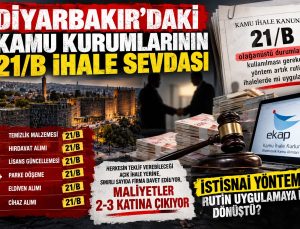 Diyarbakır’da İhalelerde 21/B Sevdası: İstisnai Yöntem Rutin Uygulamaya mı Dönüştü ?