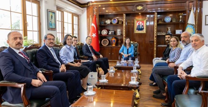 Kırgızistan’ın Ankara Büyükelçisi’nden DBB’ye Ziyaret