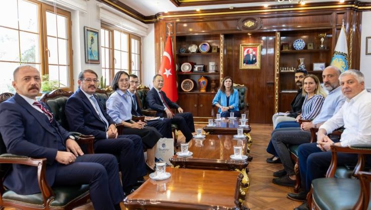 Kırgızistan’ın Ankara Büyükelçisi’nden DBB’ye Ziyaret