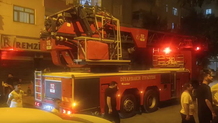Diyarbakır’da Korkutan Yangın