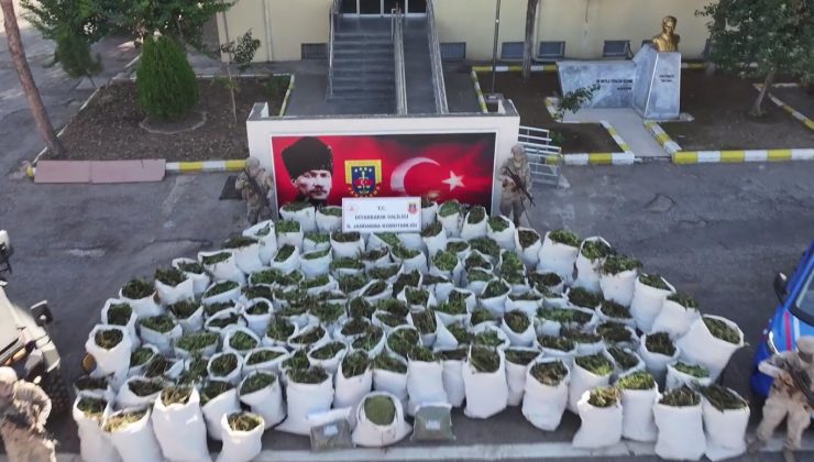 Diyarbakır’da 2 Ton 200 Kilogram Esrar Ele Geçirildi
