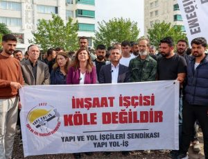 Eşbaşkanlardan Eylemdeki İşçilere Destek