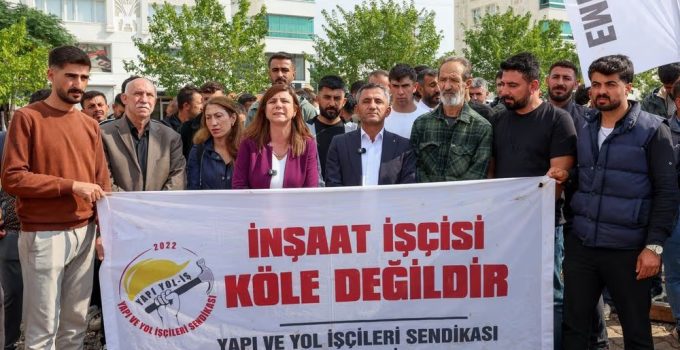 Eşbaşkanlardan Eylemdeki İşçilere Destek