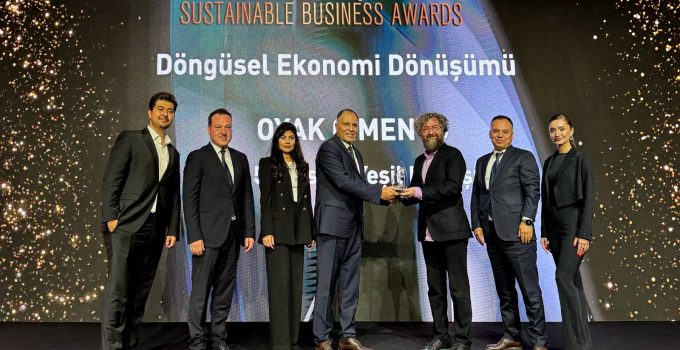 OYAK Çimento’ya “Döngüsel Ekonomi Dönüşümü” Ödülü