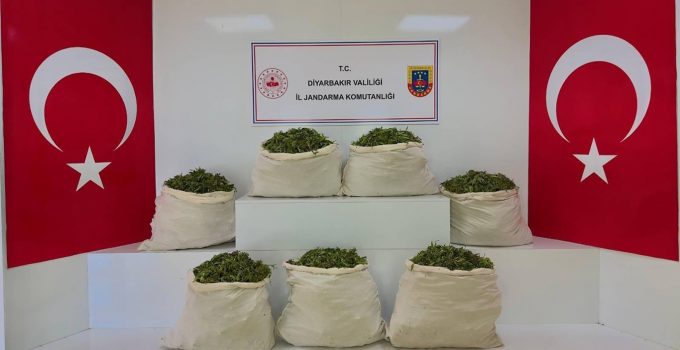 Diyarbakır’da 109 Kilogram Uyuşturucu Madde Ele Geçirildi