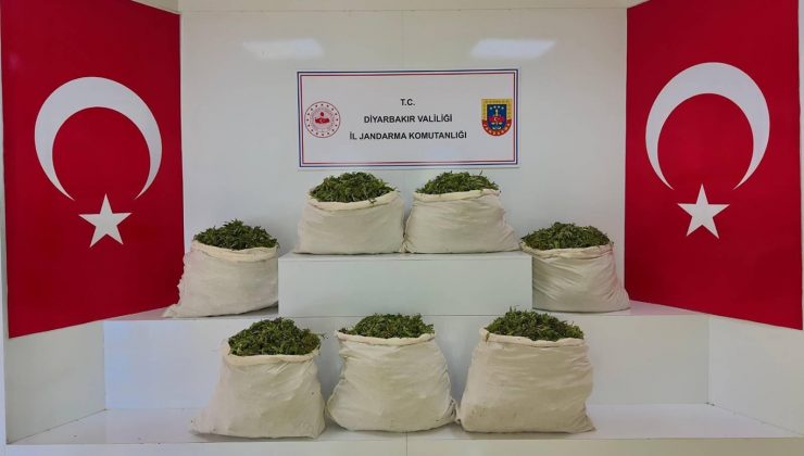 Diyarbakır’da 109 Kilogram Uyuşturucu Madde Ele Geçirildi