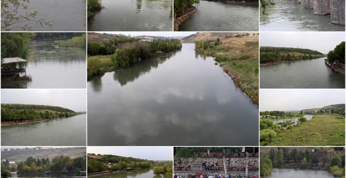 Diyarbakır’da Yağışlarla Birlikte Dicle Nehri’nin Debisi Arttı