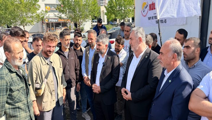 HÜDA PAR Milletvekili Faruk Dinç: “İşçilerin Alın Terinin Karşılığı Verilmelidir”